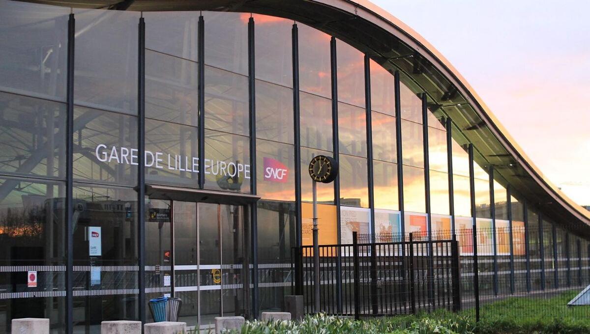 Lille Gares Studio Avec Parking Securise Exterior photo